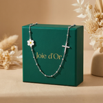Elise Marguerite Croix Necklace