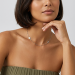 Elise Marguerite Croix Necklace