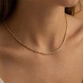 Antonela Twisted Chain Necklace