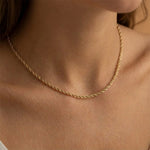 Antonela Twisted Chain Necklace