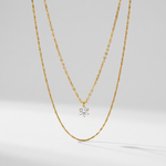 Diana Crystal Layered Necklace