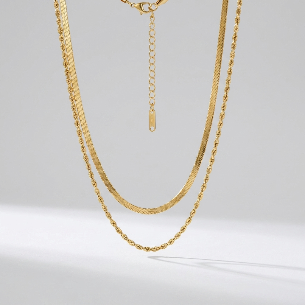 Vida Double Necklace