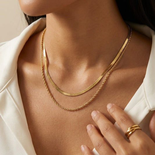 Vida Double Necklace