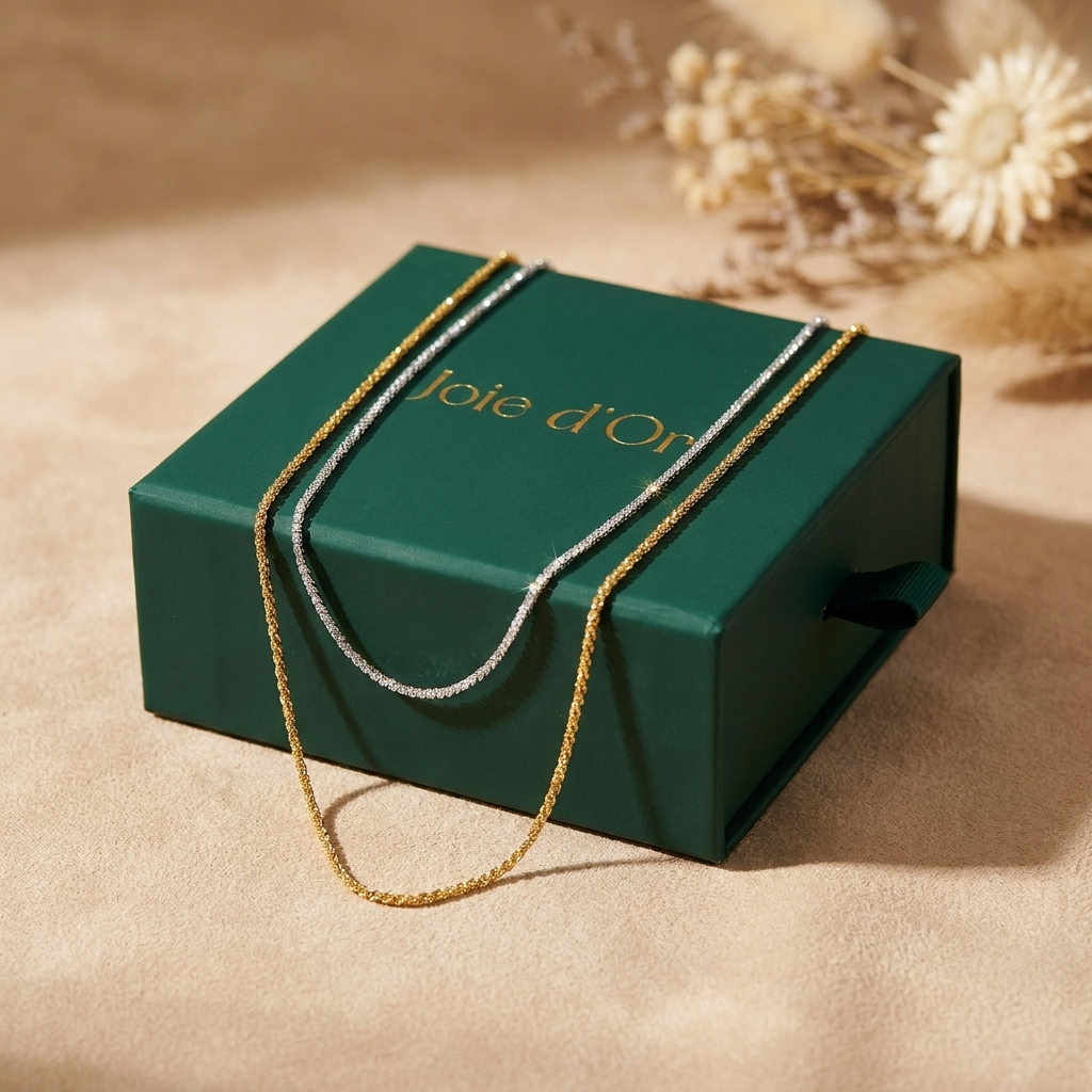 Abigail Gold Chain Necklace
