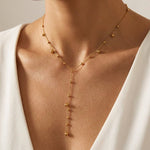 Aurélie Golden Drop Necklace