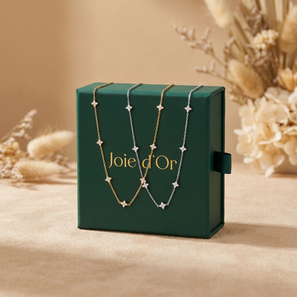 Mia Dainty Crystal Necklace