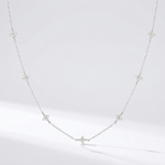 Mia Dainty Crystal Necklace