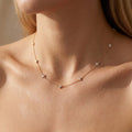 Mia Dainty Crystal Necklace