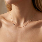 Mia Dainty Crystal Necklace