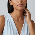 Mia Dainty Crystal Necklace