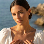 Mia Dainty Crystal Necklace