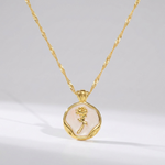 Rose Gold Pendant Necklace