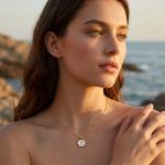 Rose Gold Pendant Necklace