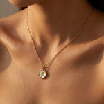 Rose Gold Pendant Necklace