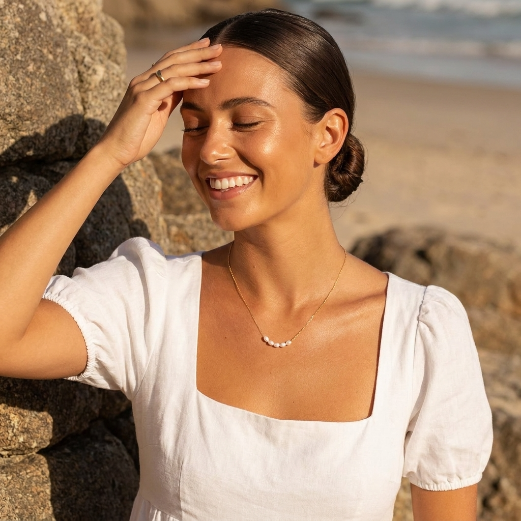 Elle Pearl Necklace