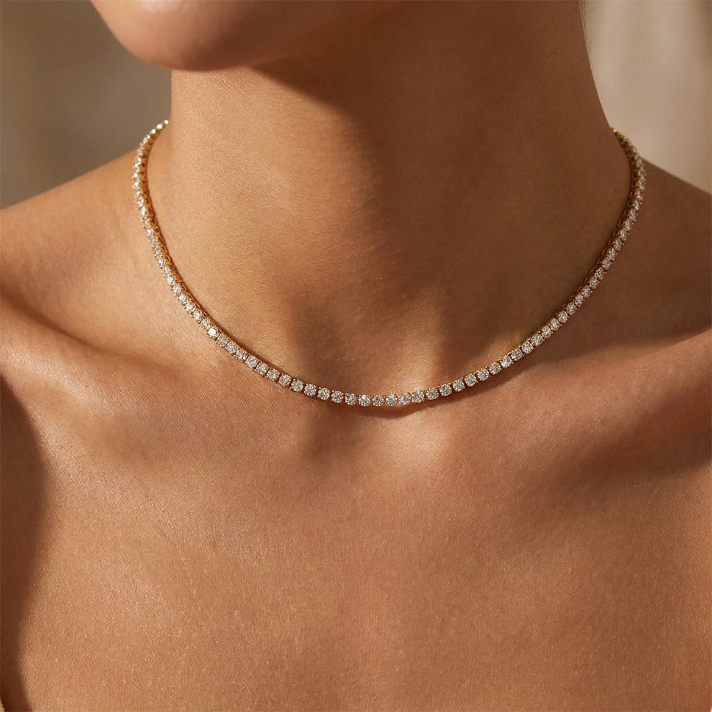 Isolde Tennis Necklace