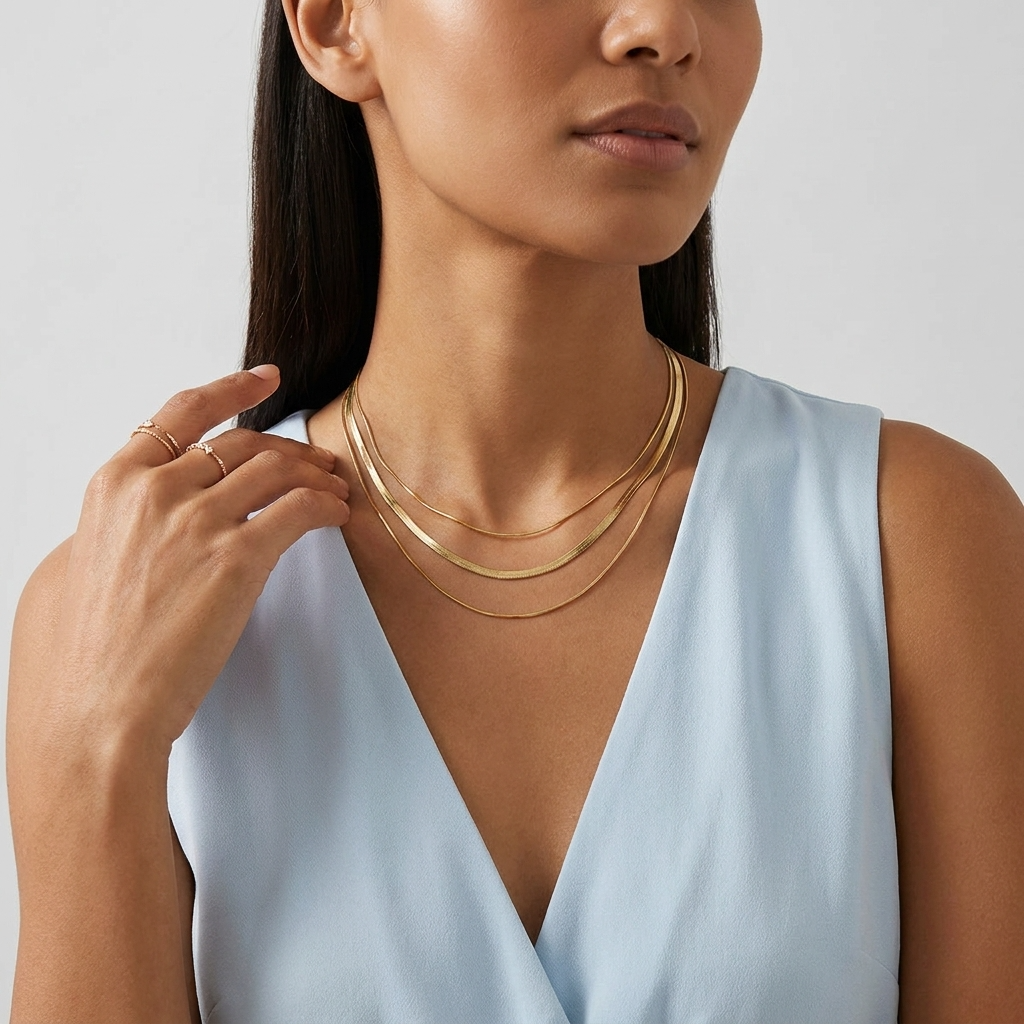 Zafina Gold Necklace