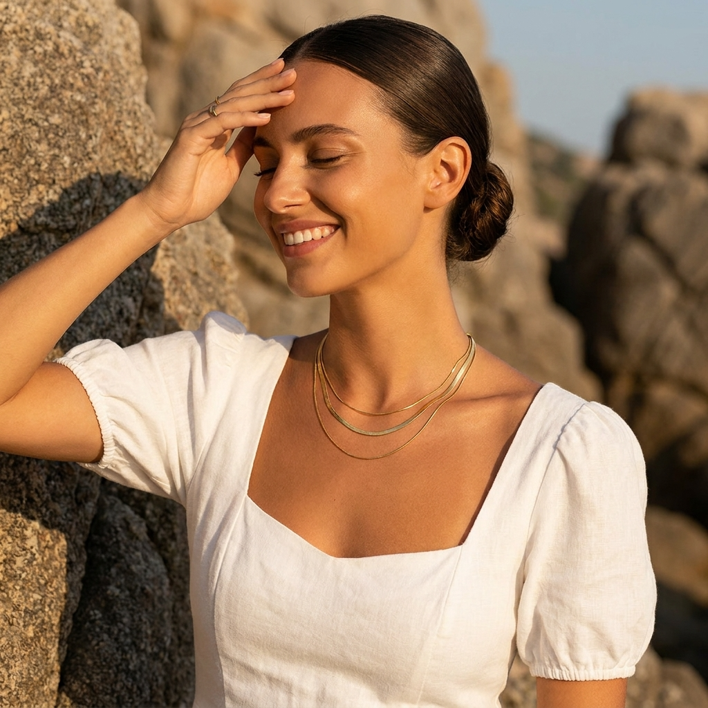 Zafina Gold Necklace