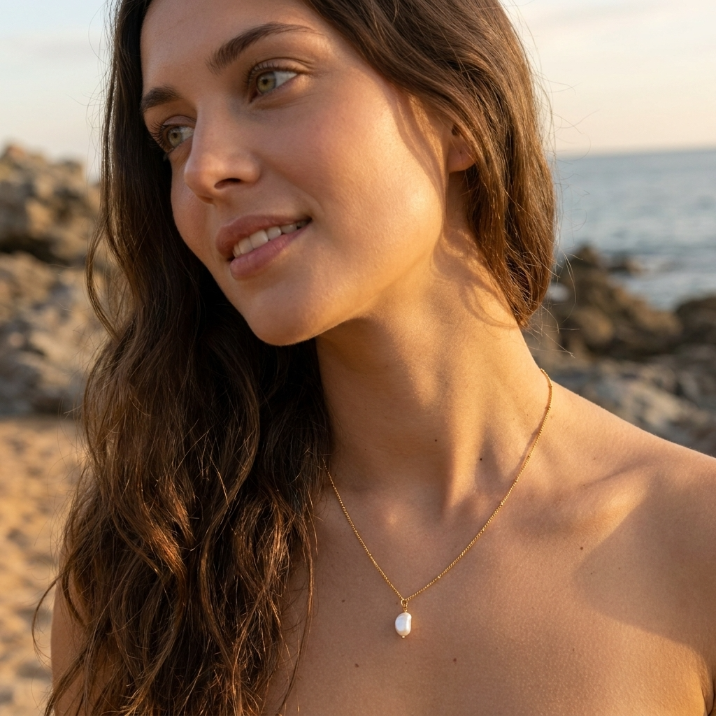 Luna Pearl Pendant