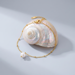 Léa Dainty Pearl Drop Bracelet