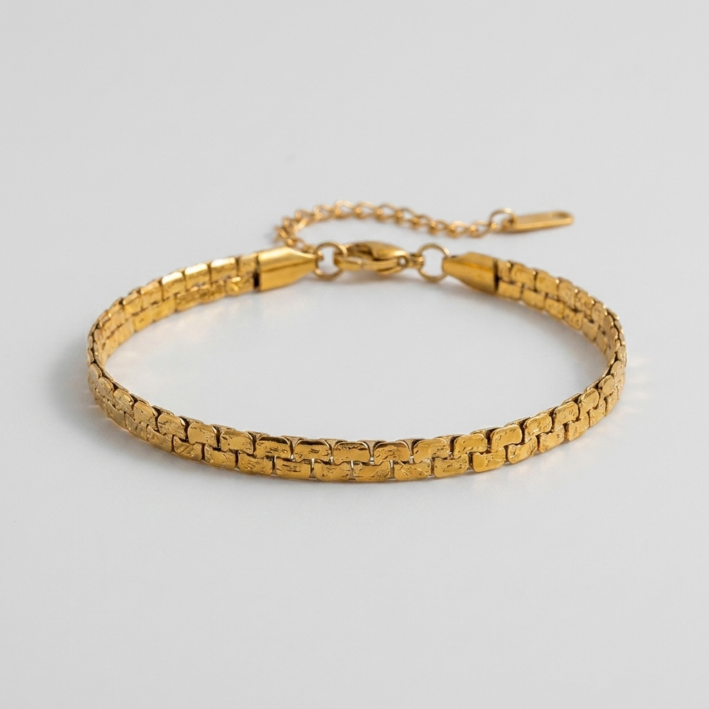 Emma Link Gold Bracelet