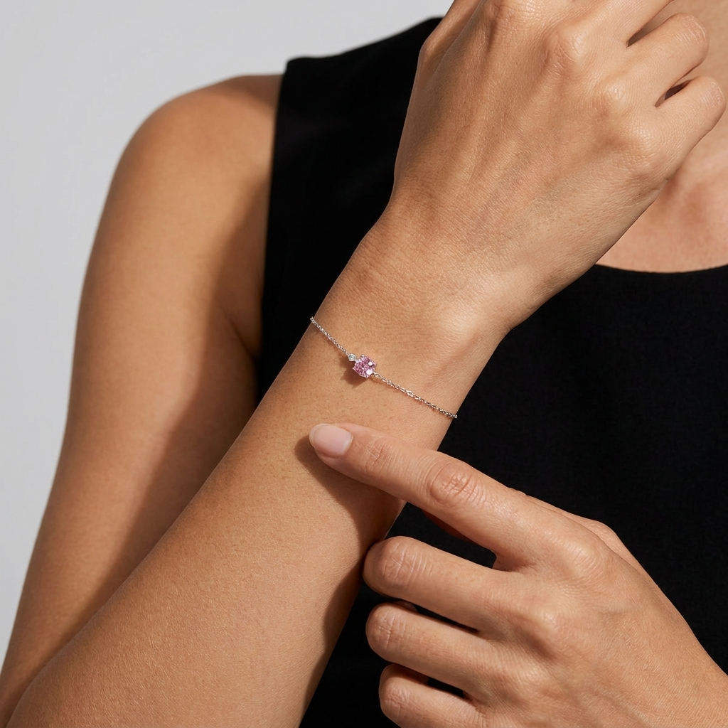 Giulia Rose Crystal Bracelet