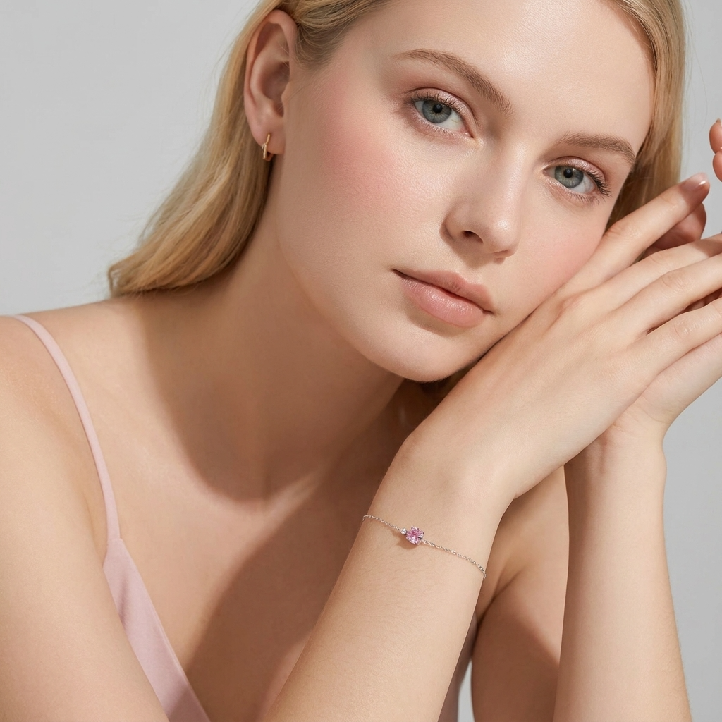 Giulia Rose Crystal Bracelet