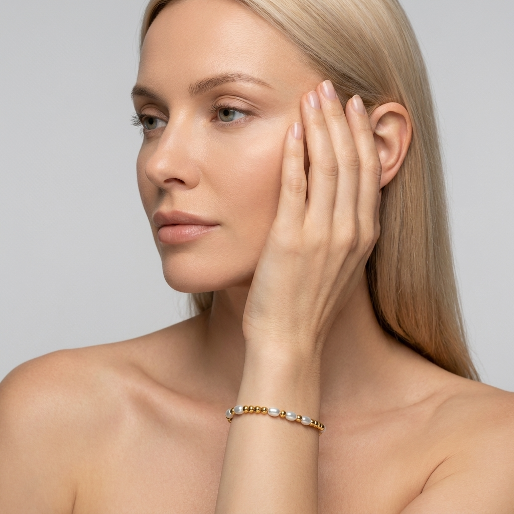 Chloe Beads & Pearls Bracelet