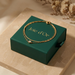 Amélie Crystal Double-Chain Bracelet