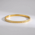 Isabella Pavé Crystal Bangle