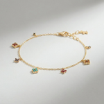 Aurélie Prism Charm Bracelet
