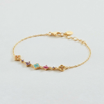 Aurélie Gold Cluster Bracelet