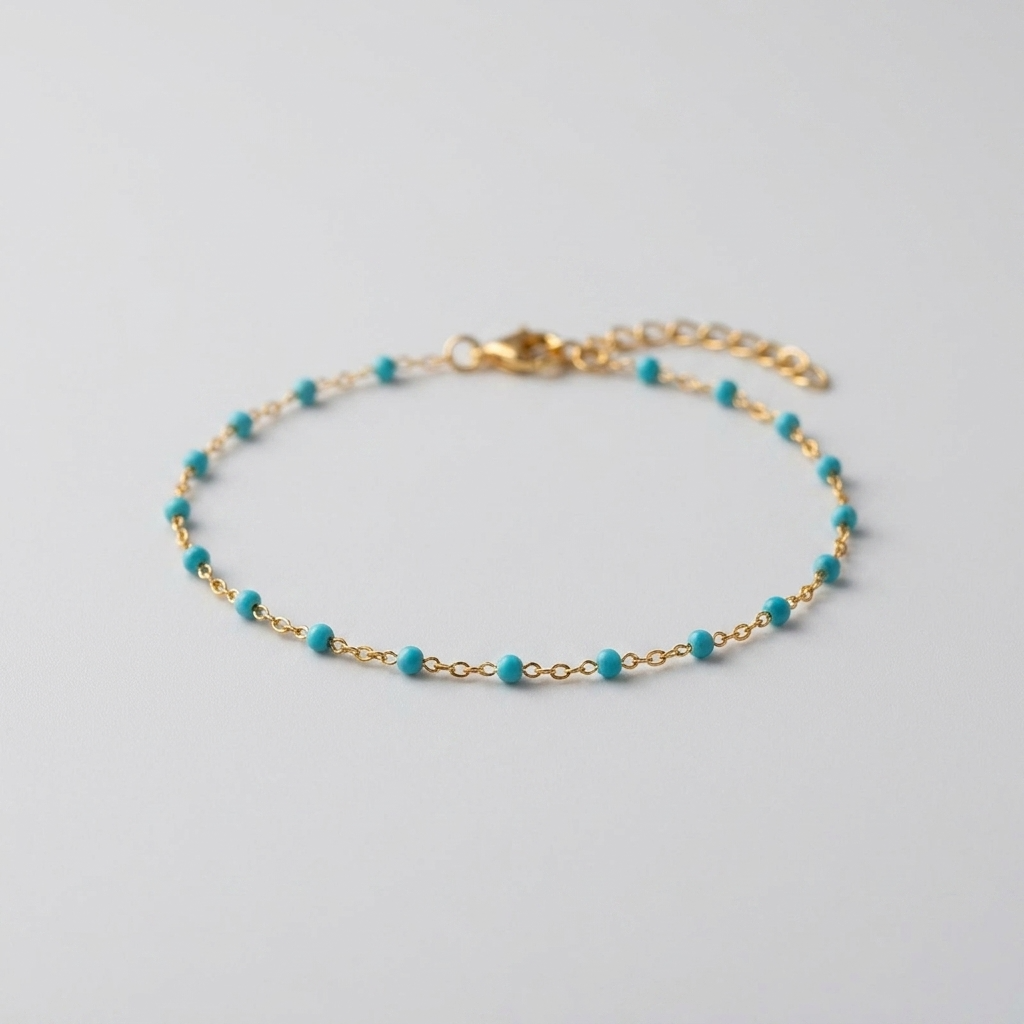 Capri Turquoise Chain Bracelet