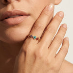 Aurélie Gold Cluster Ring