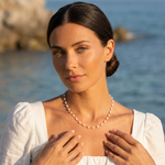 Valentina Tiny Baroque Pearl Necklace
