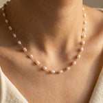 Valentina Tiny Baroque Pearl Necklace