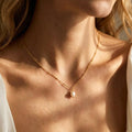 Léa Dainty Pearl Drop Necklace