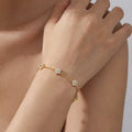 Mia Flower Crystal Bracelet