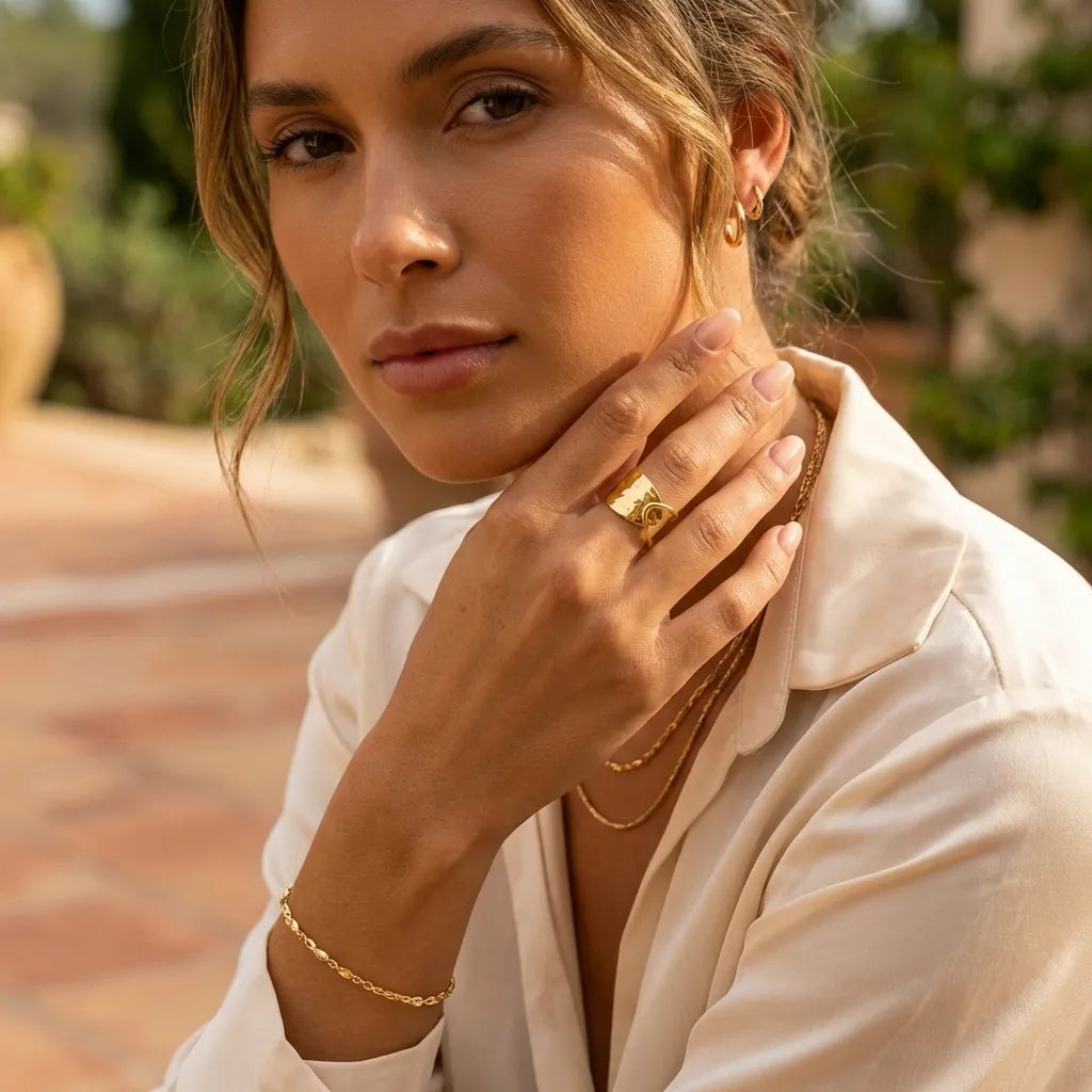 Mabel Gold Ring