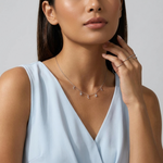 Amélie Moon & Star Necklace