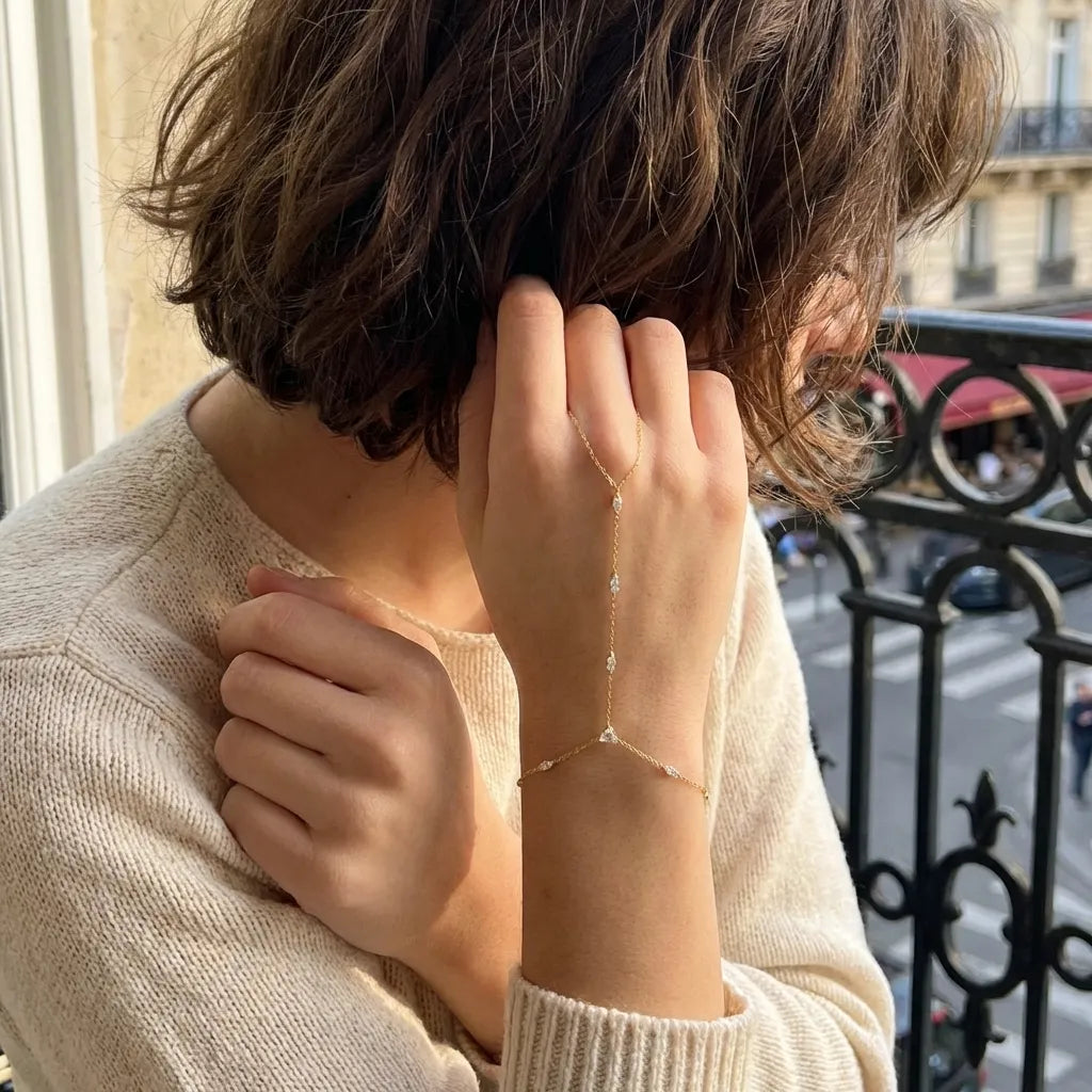 Amélie Sparkling Crystal Bracelet