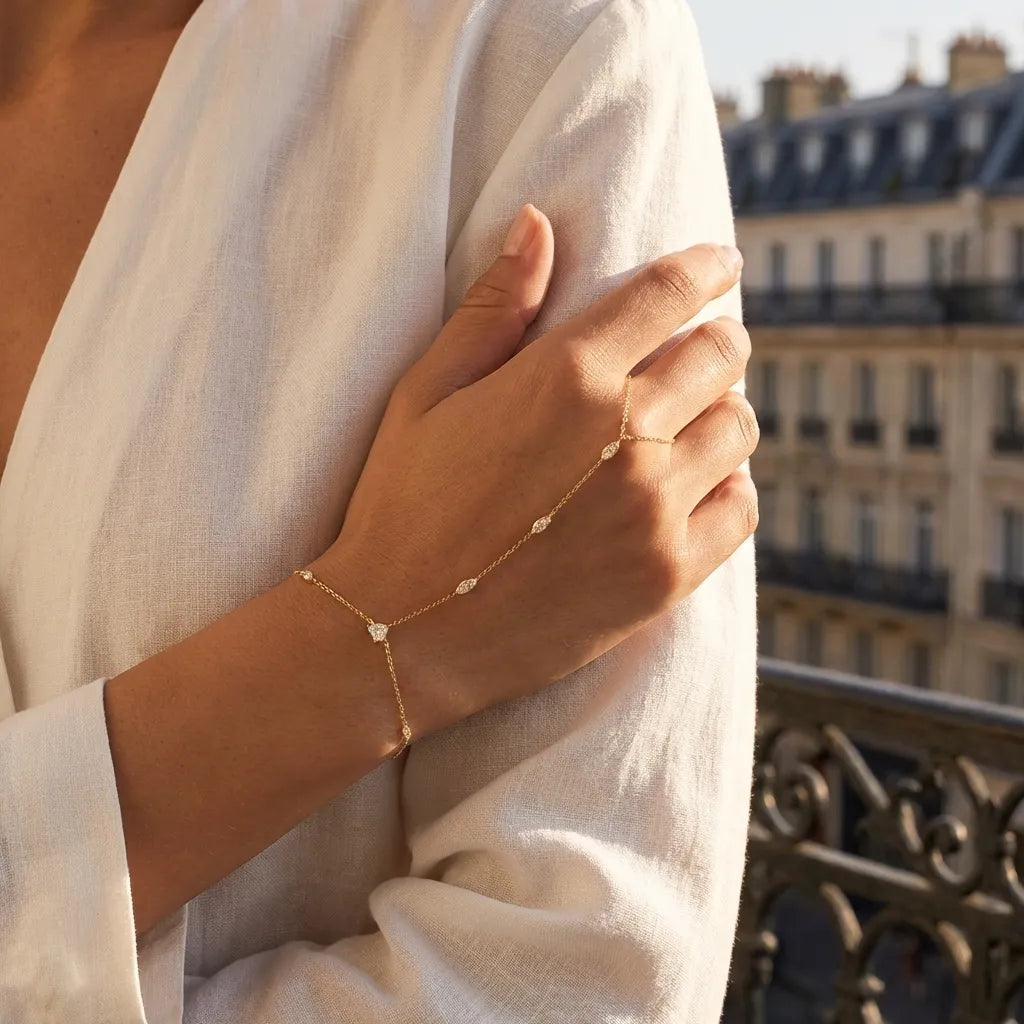 Amélie Sparkling Crystal Bracelet