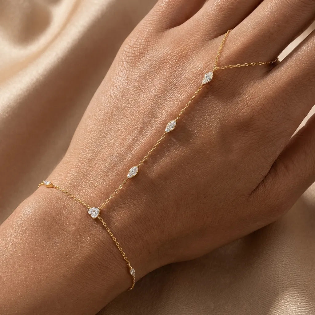 Amélie Sparkling Crystal Bracelet