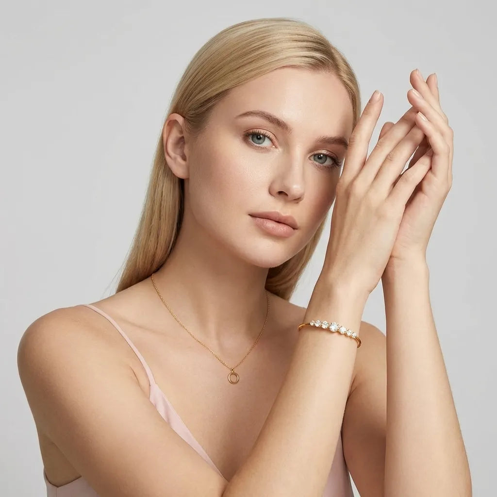 Aurélie Crystal Elegance Bangle