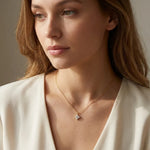 Mia Crystal Pendant Necklace