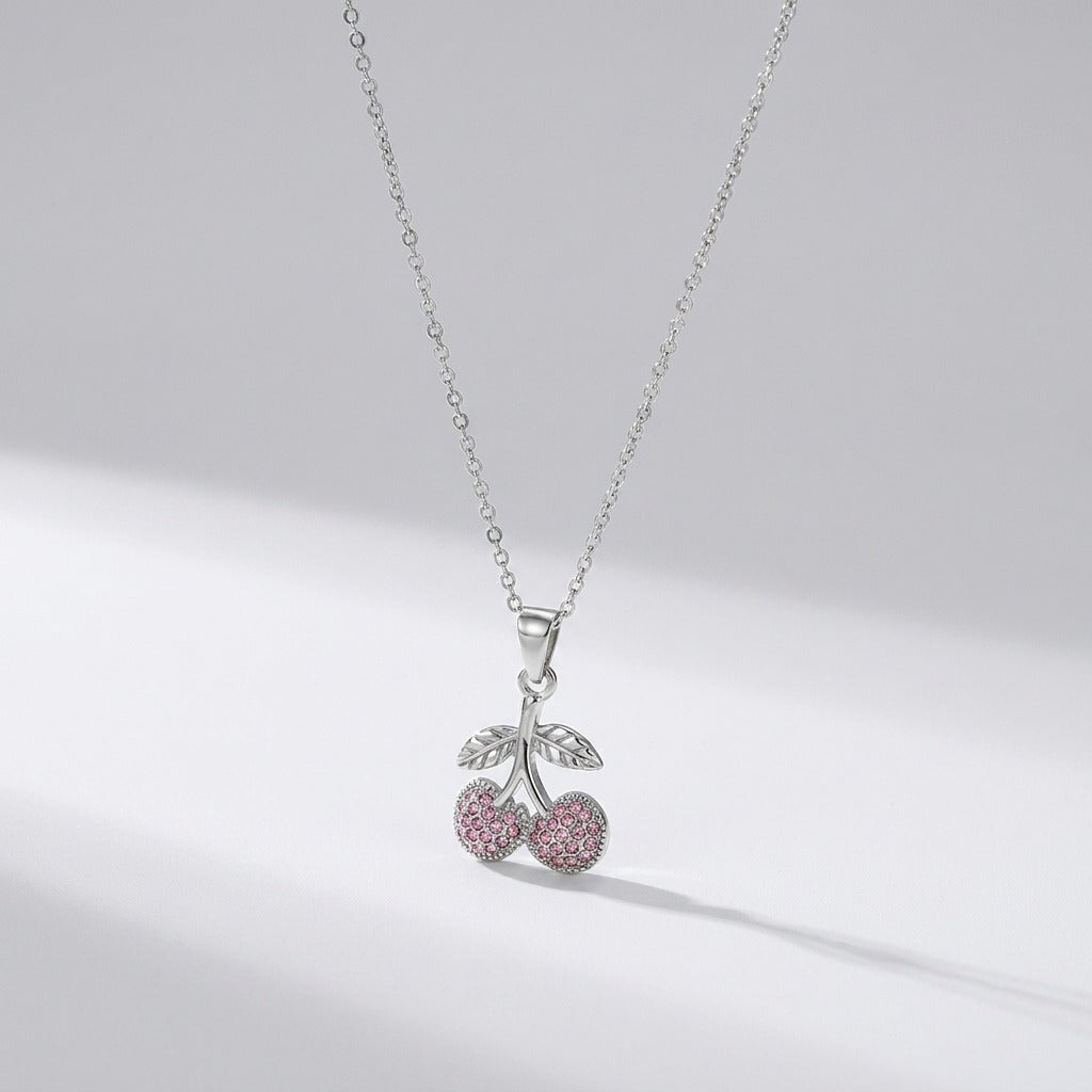 Cherry Pendant Necklace