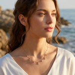 Cherry Cluster Charm Necklace