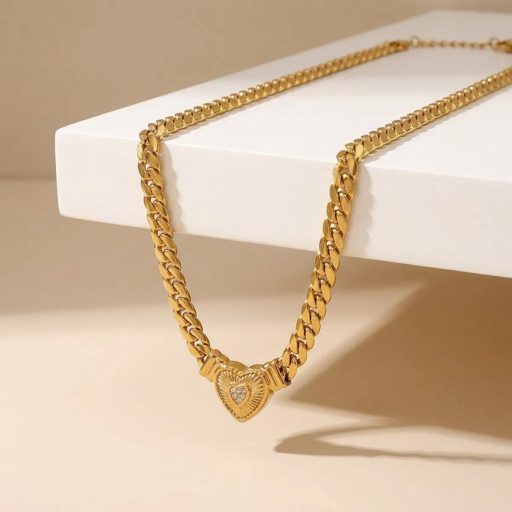 Valentina Heart Necklace