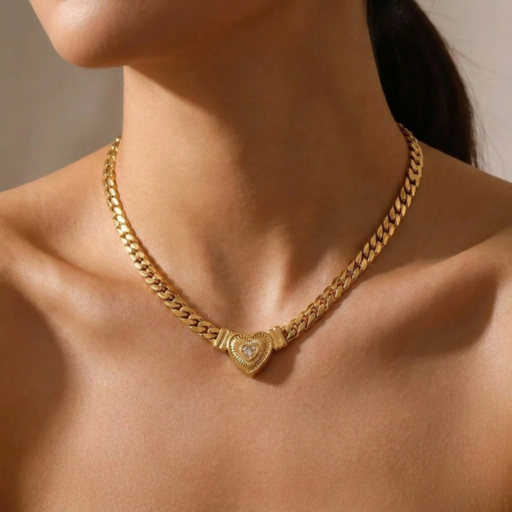 Valentina Heart Necklace