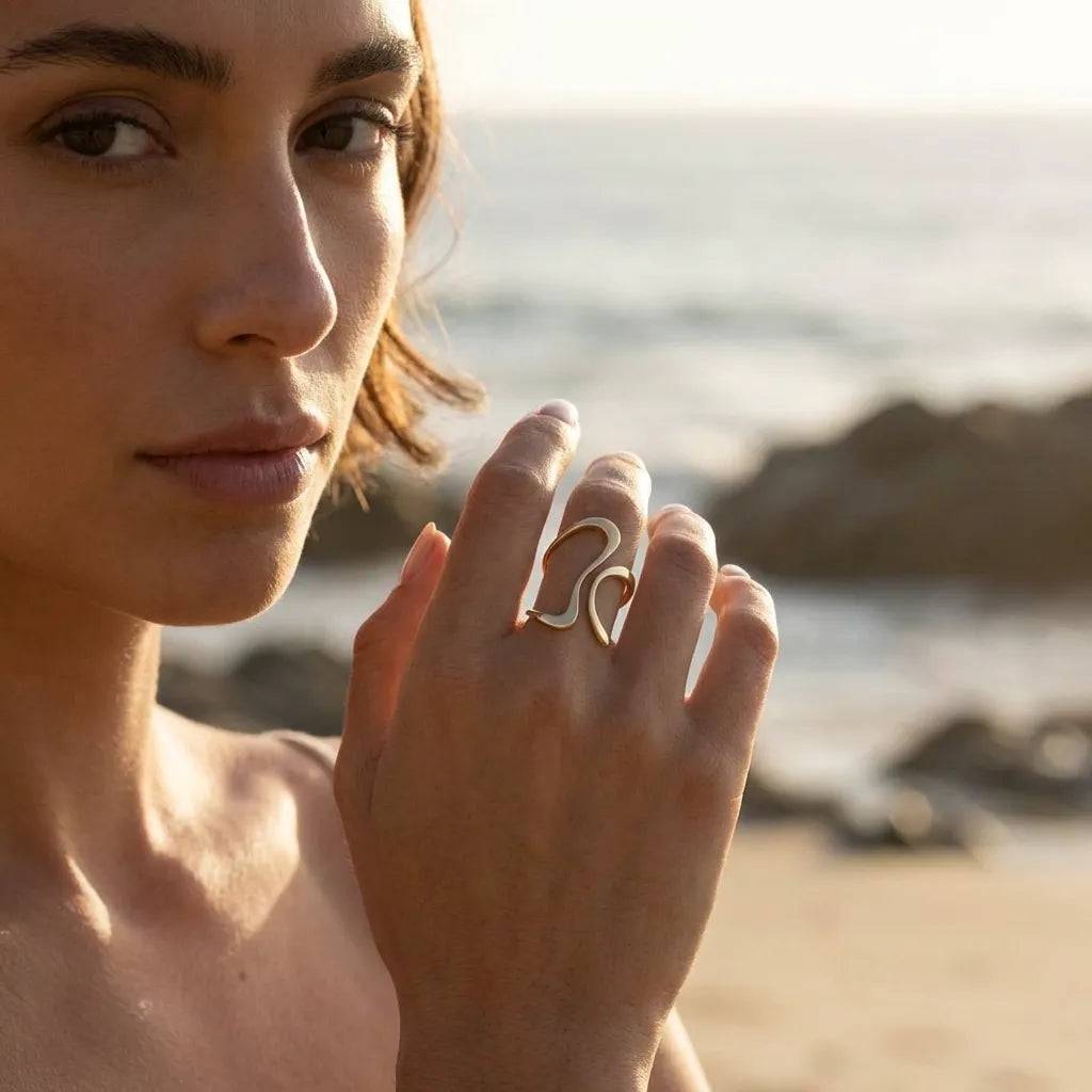 Mosaic Gold Ring